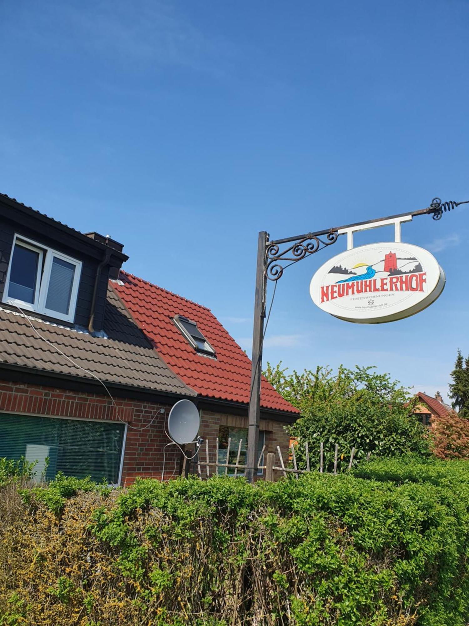 Neumuehler Hof- Ferienwohnung "Benjamin" Mit Grosser Privater Dachterasse Und Guter Anbindung In Die City Schwerin  Exterior foto